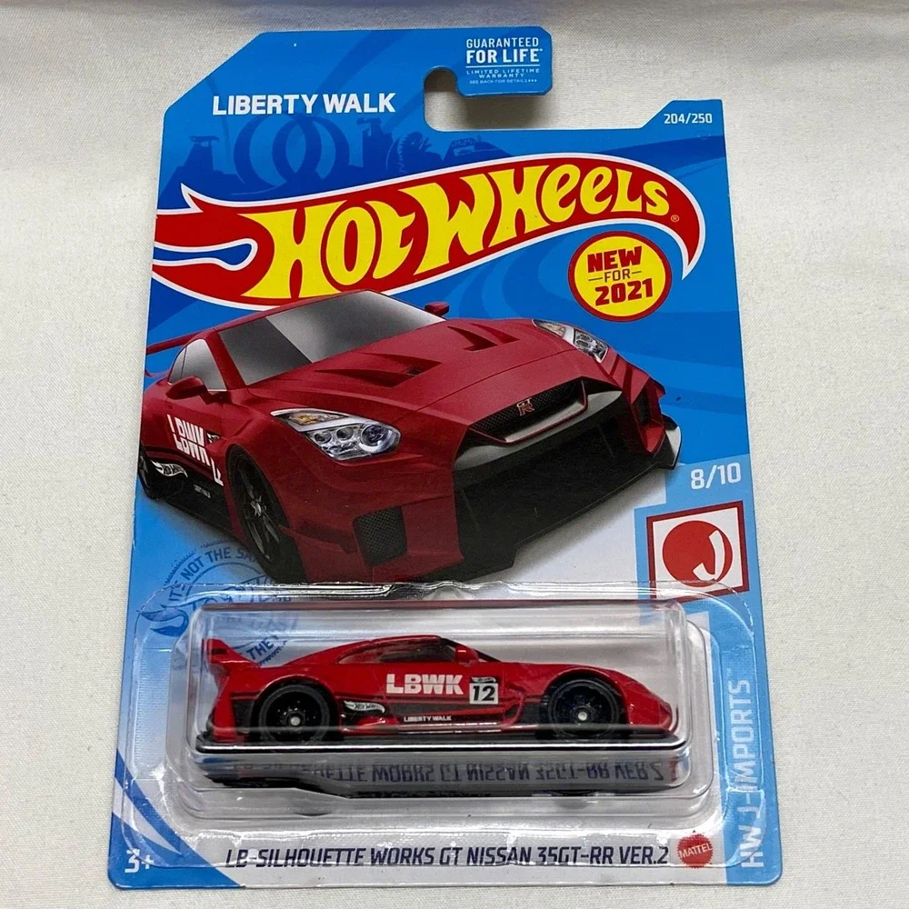 Hot Wheels Liberty Walk LB-Silhouette Works Nissan 35GT-RR Ver.2  Red J-Imports